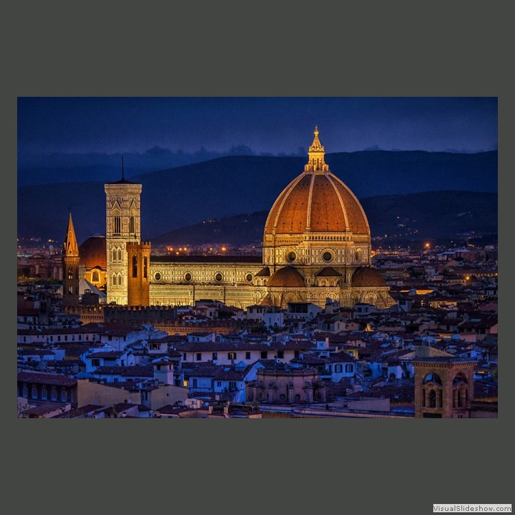 Advanced Section Commended - Florence Cathedral at Dawn by Robert Jones