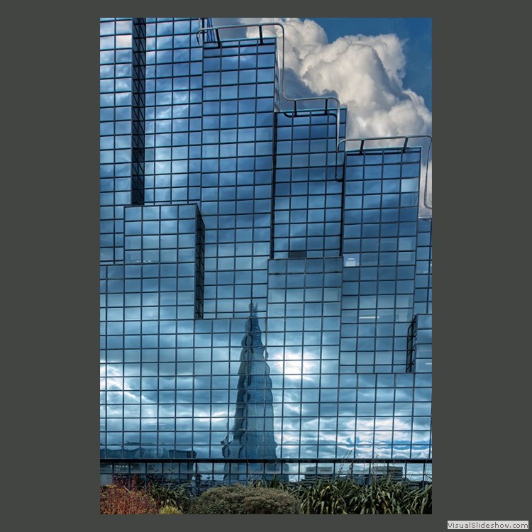 Advanced Section Commended - Shard Reflected in Shell Building by Sharon Jones