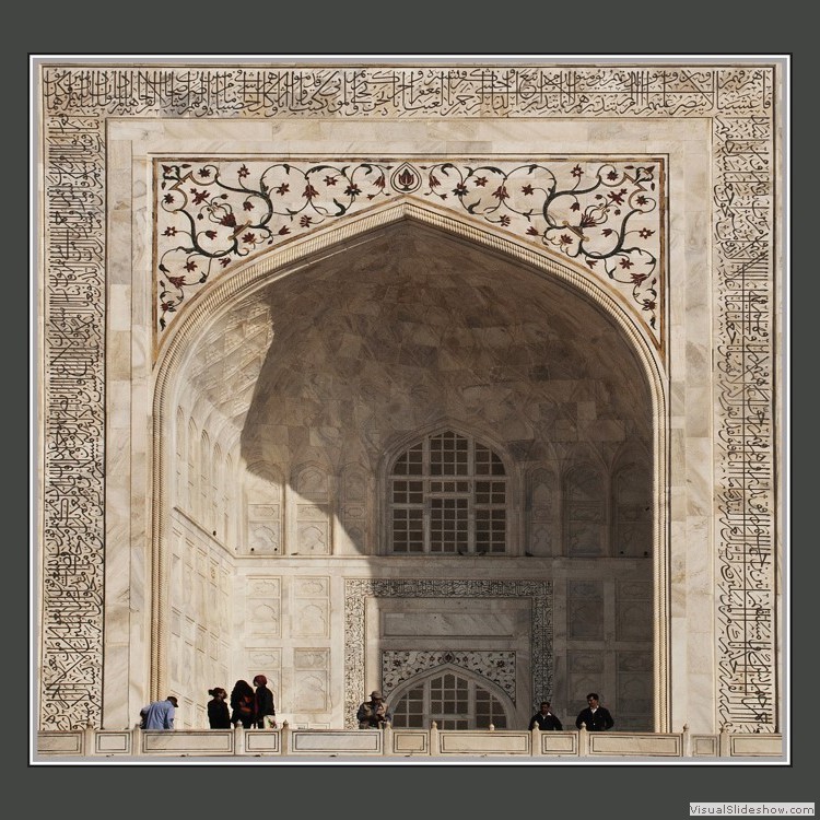 Advanced Section Highly Commended - Detail of the Taj Mahal by Jean Chadwick