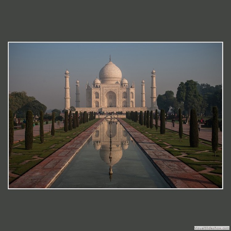 Advanced Section Second Place - Early Morning Light over the Taj Mahal by Jean Chadwick