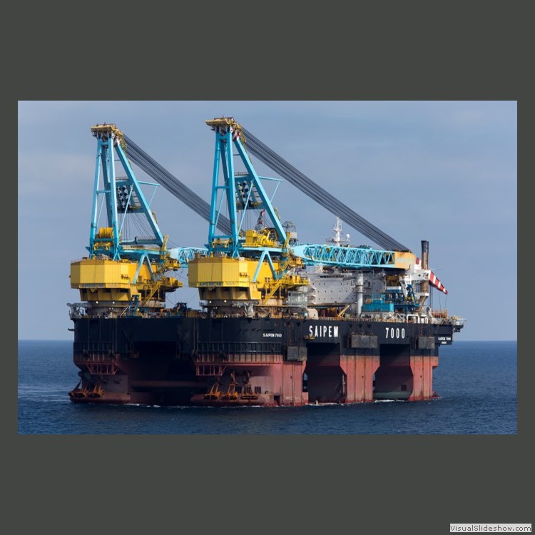 Advanced Section Third Place - The Saipem 7000 by John Jones