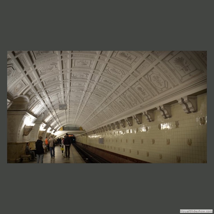 Intermediate Section Third Place - Moscow Metro by Helen walker