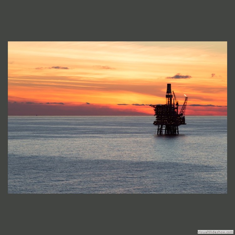 Advanced Section Commended - Sunset on the North Sea by John Jones