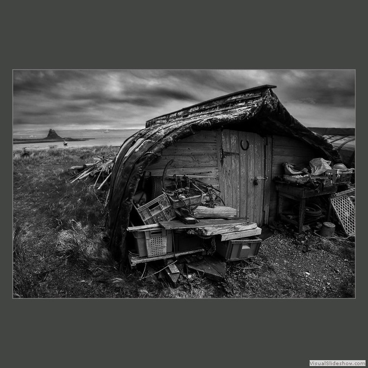 Advanced Section Third Place - Lindisfarne Fishing Hut by Phil Chadwick
