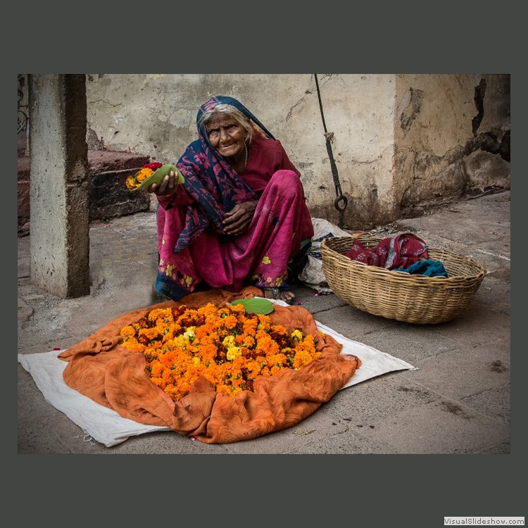 Advanced Section Commended - Flowers for the Temple by Jean Chadwick