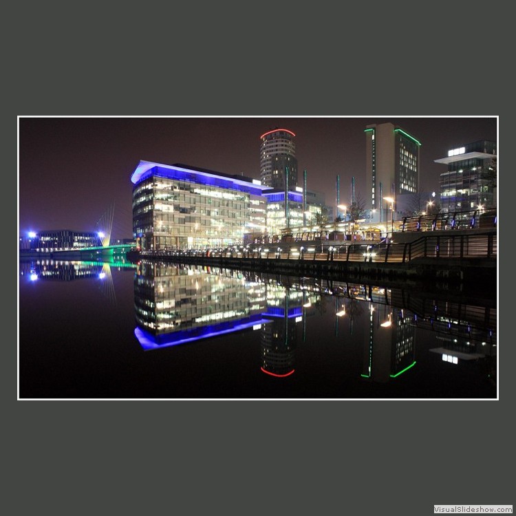 Advanced Section Commended - Night-Time at the Quays by Mik Web