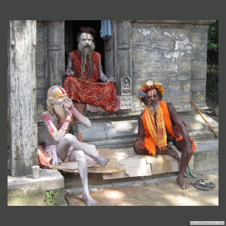 Intermediate Section Second Place - The Lads in Kathmandu by Anwen Crawford