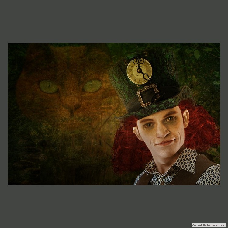 Advanced Section  Third Place - The Mad Hatter by Sharon Jones