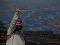 Advanced Section Commended - On the Ramparts, the Blue City by Jean Chadwick