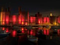 Intermediate Section Commended - Caernarfon Castle at Night by Sonia Jones