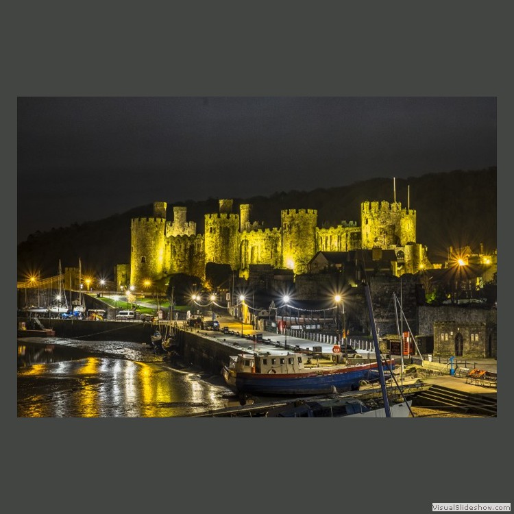 Intermediate Section Commended - Conwy by Night by Sonia Jones