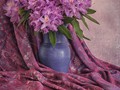 Advanced Section Commended - Portrait in Purple by Viv Healy