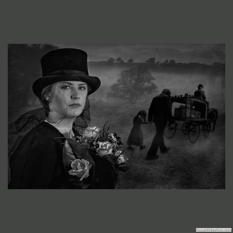 Advanced Section Third Place - The Funeral Cortege by Sharon Jones