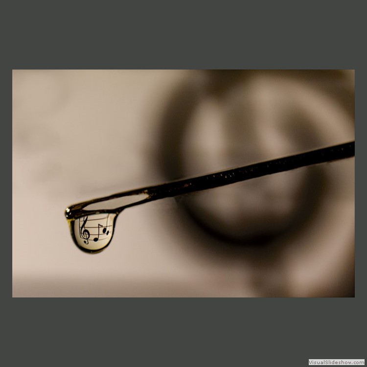 Advanced Section Commended - A Drop of Music by Alan Gaines