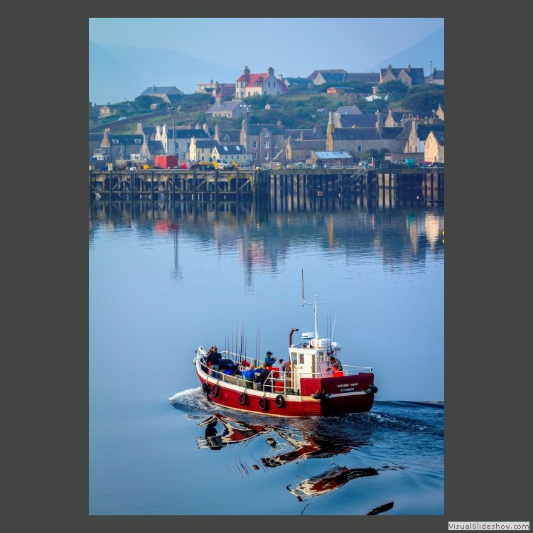 Advanced Section Second Place - Stromness Fishermen by Sam Loughran