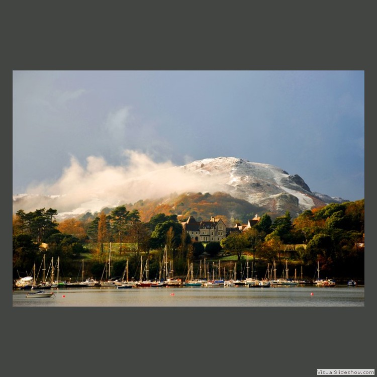 Intermediate Section Highly Commended - Conwy Mountain Start of Winter by Bill Walker