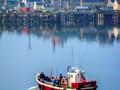 Advanced Section Second Place - Stromness Fishermen by Sam Loughran