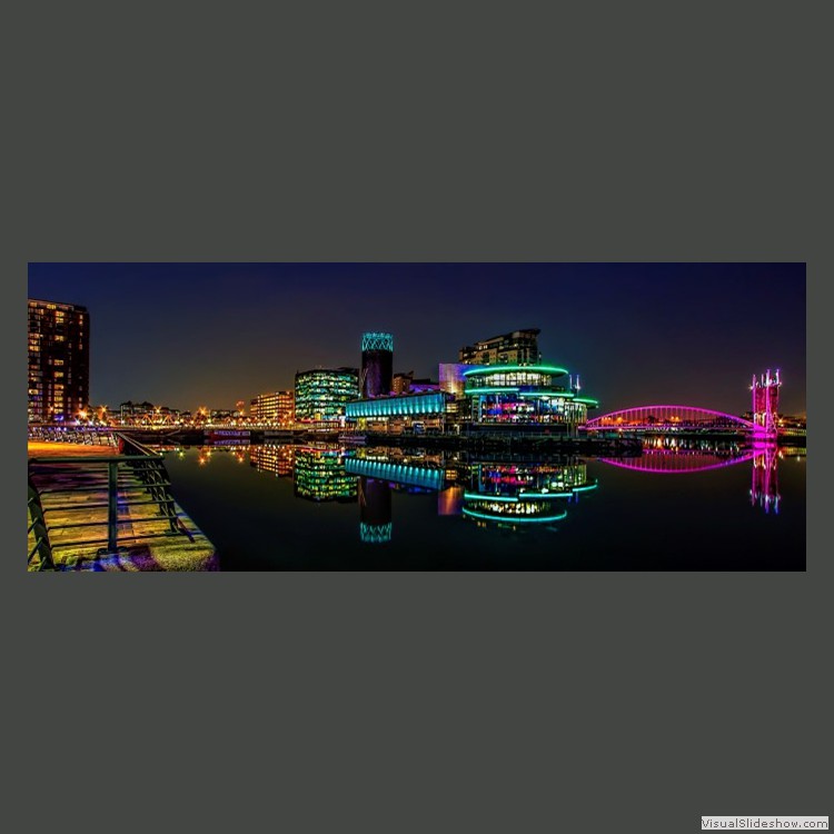 Advanced Section First Place - Reflections, Salford Quays by Ilija Vukomanovic