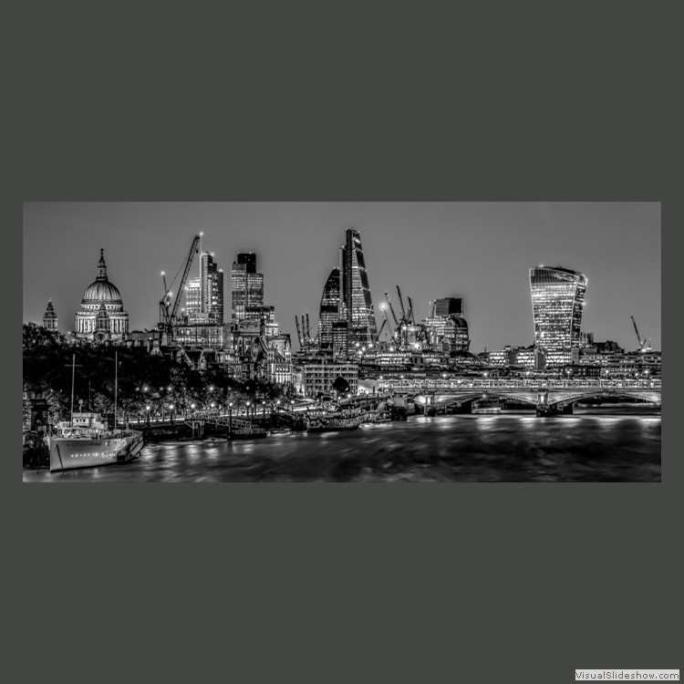 Advanced Section Highly Commended - London's Changing Skyline by Ilija Vukomanovic
