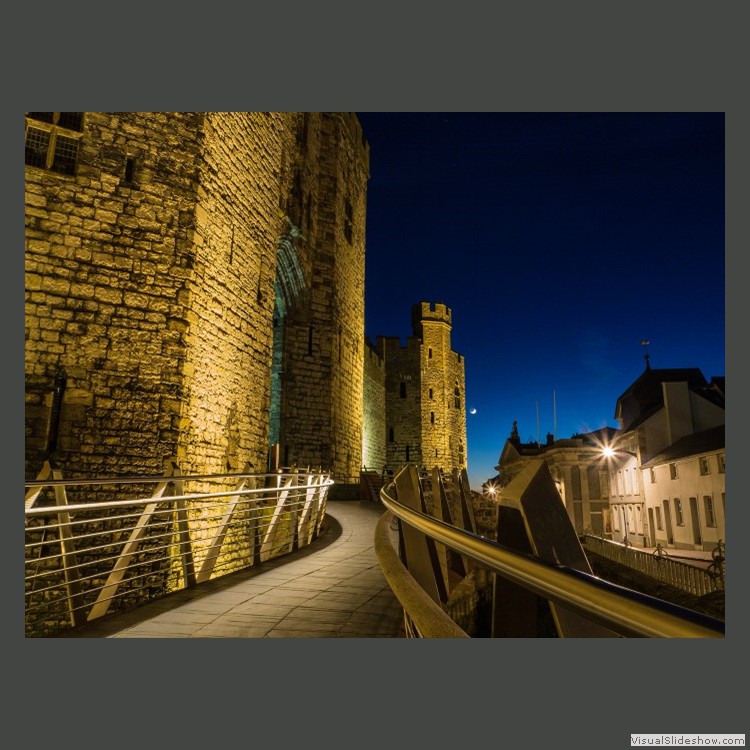 Intermediate Section Commended - Entrance to Caernarfon Castle by Sheila Gittins