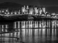 Intermediate Section First Place - Conwy Castle at Night by Sheila Gittins