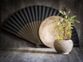 Advanced Section Second Place - Still Life with Pot Plant by Viv Healy