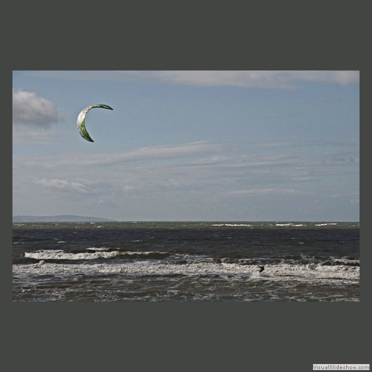 Intermediate Section Second Place - Kite Surfing at West Shore by David Smith