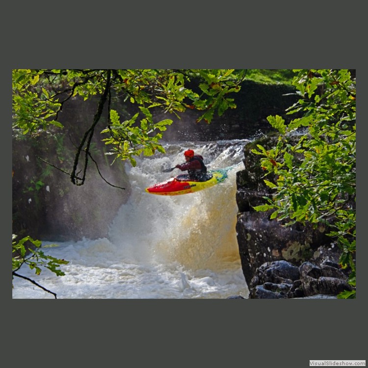 Intermediate Section Commended - Fighting the Swollen River by Bill Walker
