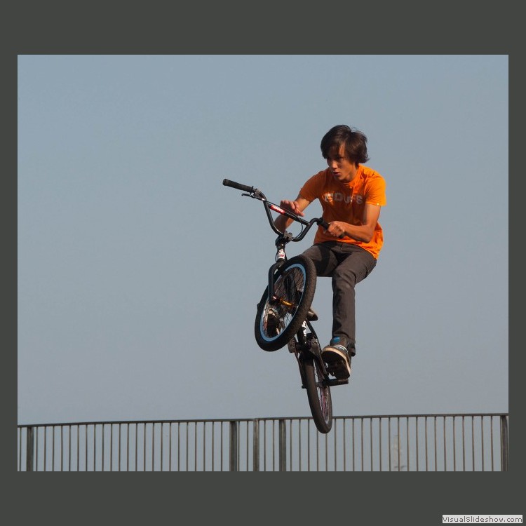 Intermediate Section Highly Commended - Trick Cyclist by David Smith