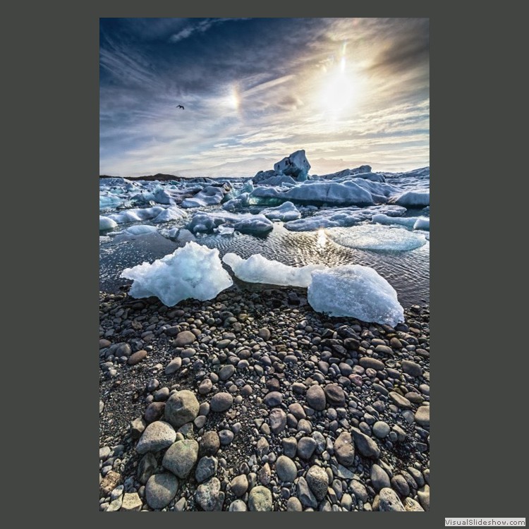 Advanced Section Highly Commended - Jokulsarlon Glaciations by Brian Tehan