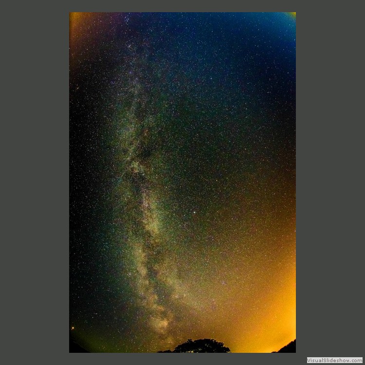 Intermediate Section Third Place - Milky Way at the Spinnies by Bill Walker