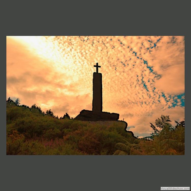 Intermediate Section Commended - The Taliesin Monument Overlooking Llyn Geirionydd by Ian Paisley