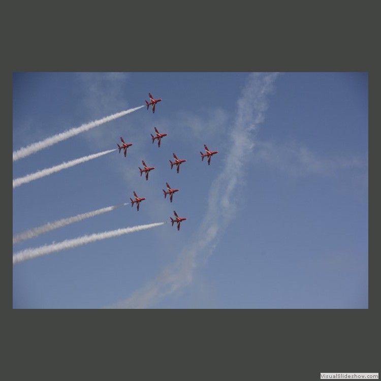Intermediate Section Highly Commended - Red Arrows by Ian Paisley