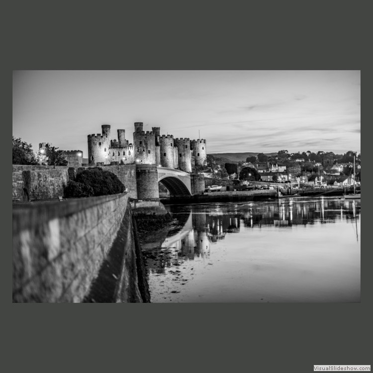 Intermediate Section Third Place - Conwy Castle by Bill Walker