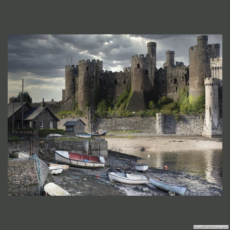 Advanced Section Highly Commended - A Different Take on Conwy Castle by Terry James