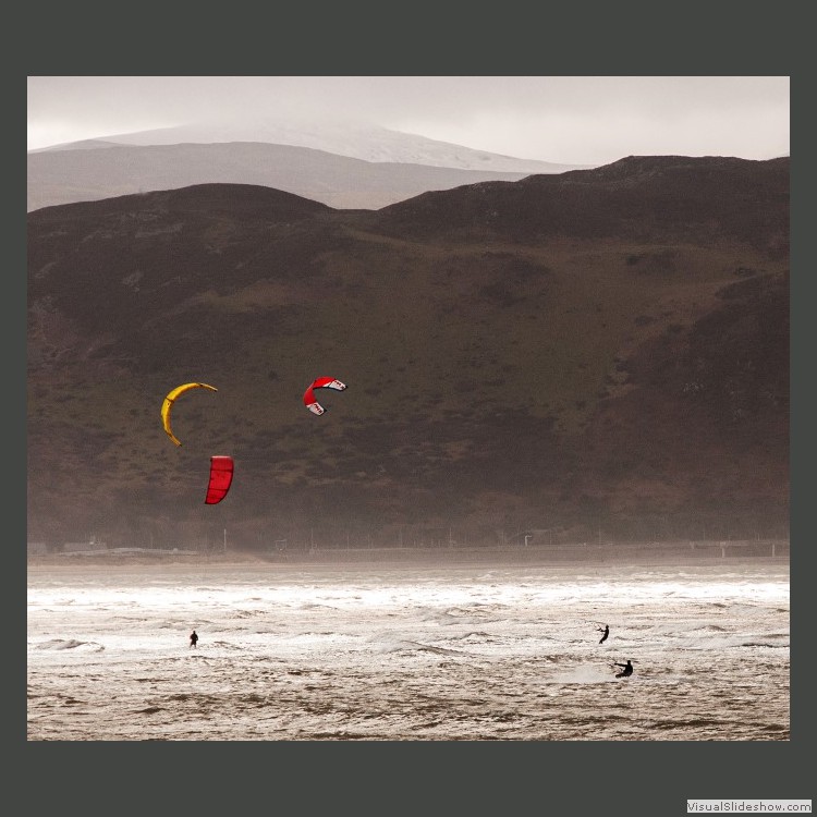Advanced Section Highly Commended - Kite Surfers West Shore by Dave Smith
