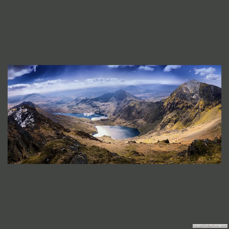 Advanced Section Commended - Snowdon Horseshoe by Brian Tehan