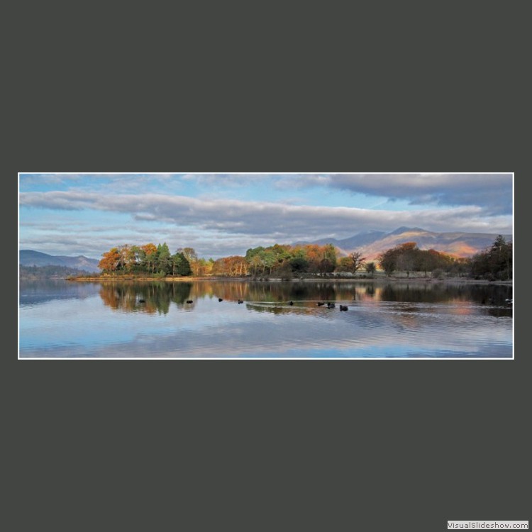 Advanced Section Second Place - Derwentwater in Autumn by Bob Tyson