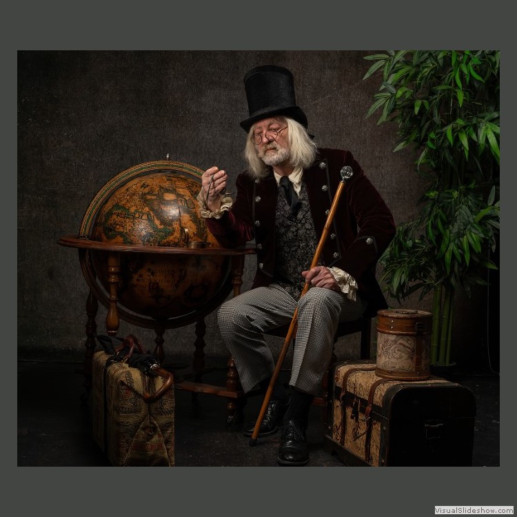 Advanced Section Second Place - Phileas Fogg ready for his next Adventure by Terry James