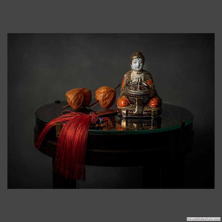 Advanced Section Third Place - China Set by Viv Healy