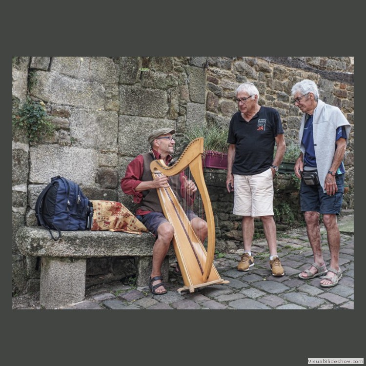 Intermediate Section Third Place - Breton Harpist by John Williams