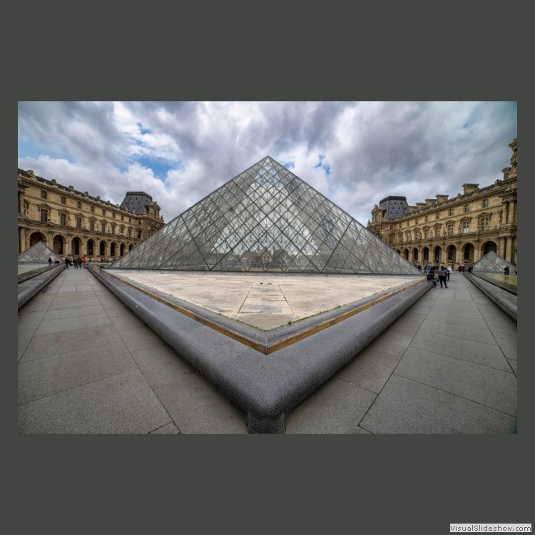 Advanced Section Commended - Courtyard of the Louvre by Terry James