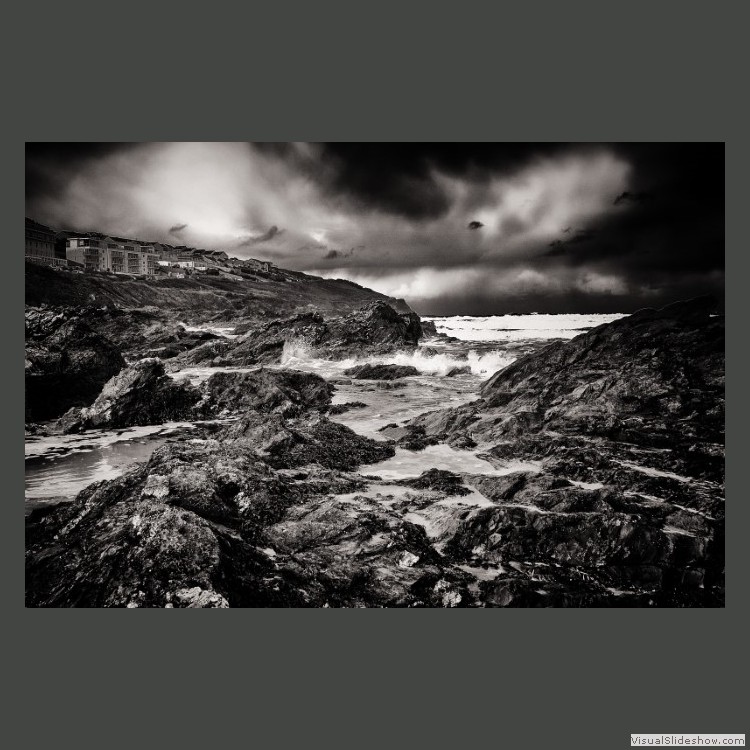 Advanced Section Highly Commended - Tempest at Pentire Headland by Brian Tehan
