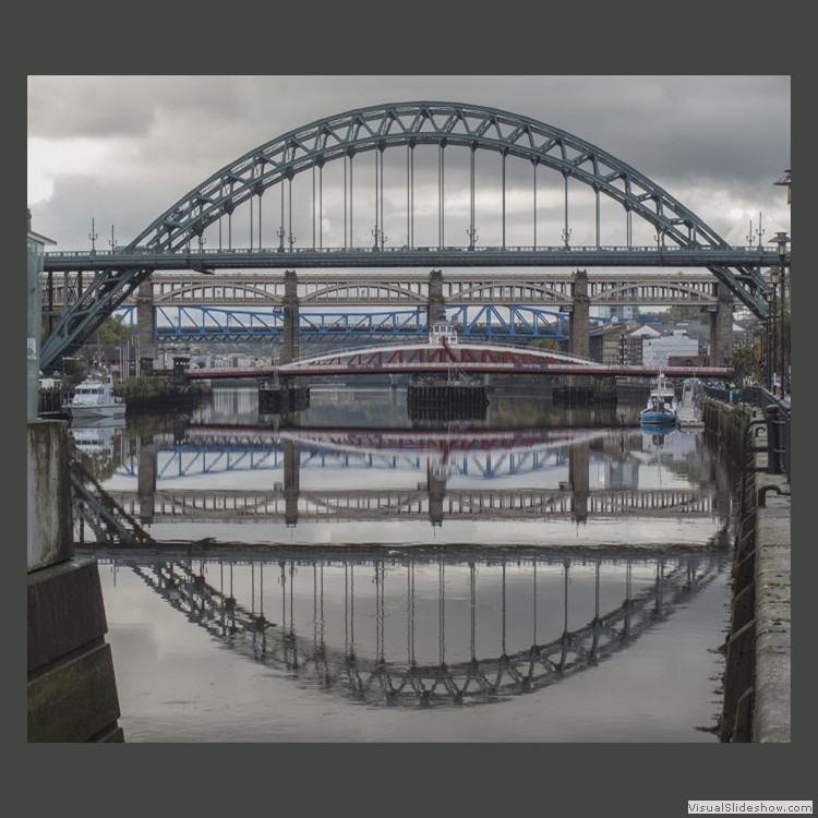 Advanced Section Third Place - Tyne bridges by Peter Beachell