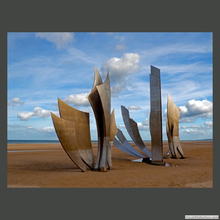 Advanced Section Commended - Omaha Beach Memorial by Alan Gaines