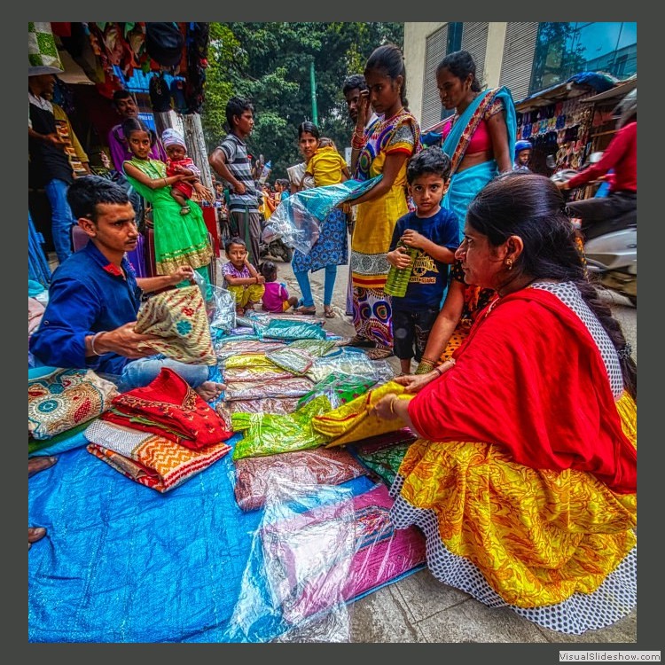 Advanced Section First Place - Bangalore Street Market by Brian Tehan