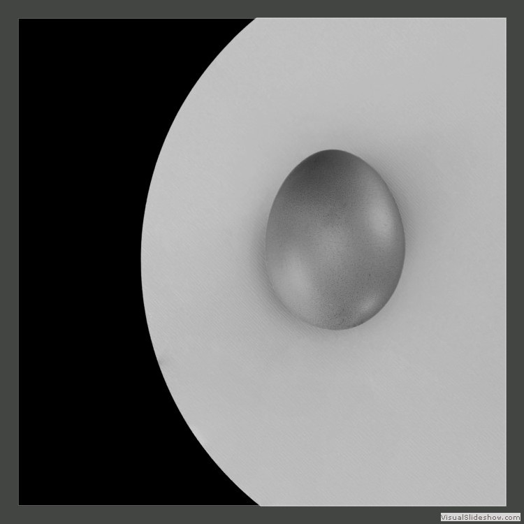 Advanced Section Second Place - Egg On A Plate by Pauline Cook