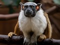 Intermediate Section Third Place - Pied Tamarin Monkey by John Williams