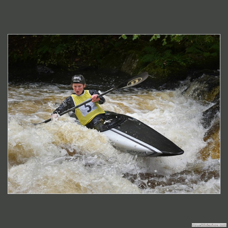 Advanced  Section Commended - Kayak Slalom by Mike Castle