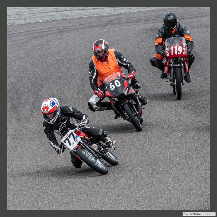 Advanced  Section Commended - Trio On The Track by Viv Healy